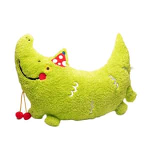 其他 貓玩具 PETSVILLE ⾺卡⿓⼩動物靠墊系列 開⼼果鱷 51x33cm (P2330103C)