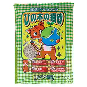 貓糧及貓砂 清貨特價區 日本HINOKI 日野環保天然木の貓砂 7L