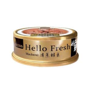 SEEDS 貓罐頭 SEEDS 貓罐頭 Hello Fresh好鮮燉湯 清蒸鯖⿂ 50g (hf03) 