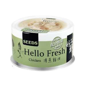 SEEDS 貓罐頭 SEEDS 貓罐頭 Hello Fresh好鮮燉湯 清蒸雞⾁ 80g (hfb05) 