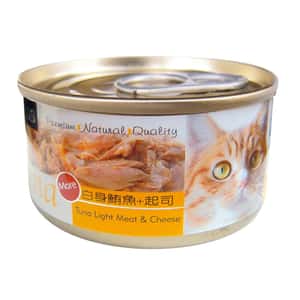 SEEDS 貓罐頭 SEEDS 貓罐頭 Tuna全天然貓罐 ⽩身鮪⿂+芝⼠ 70g (tn02) 