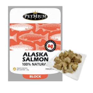 PETMIUM 貓零食狗零食 PETMIUM 貓狗小食 凍乾阿拉斯加三文魚粒 30g (pm82071)