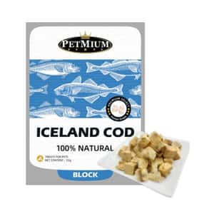PETMIUM 貓零食狗零食 PETMIUM 貓狗小食 凍乾冰島鱈魚粒 30g (pm82064)