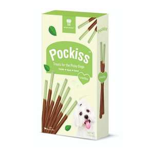 Natura Nourish 狗零食推薦：NATURA NOURISH Pockiss⽜⾁百⼒滋 薄荷 (DT70047) 