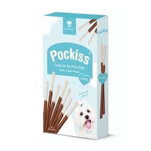 Natura Nourish 狗零食推薦：NATURA NOURISH Pockiss⽜⾁百⼒滋 牛奶 (DT70023) 