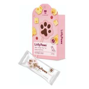 Natura Nourish 狗零食推薦：NATURA NOURISH Lolly-Paws芝⼠⽜⾁棒 蔓越莓 (DT70085) 