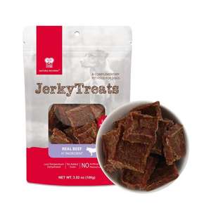 Natura Nourish 狗零食推薦：NATURA NOURISH JerkyTreats全天然低溫烘乾 牛肉塊 100g (DT72164)