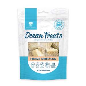 Natura Nourish 狗零食推薦：NATURA NOURISH Ocean Treats 深海鱈魚塊 15g (DT72287)