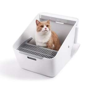 PETKIT 貓咪日常用品推薦：PETKIT Pura Cat感應式自動除臭貓廁所 白色 (pkt2a)