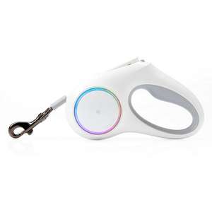 PETKIT 狗狗日常用品推薦：PETKIT Go Shine流光伸縮牽引繩 白色 4.5米 (pkq2a) 