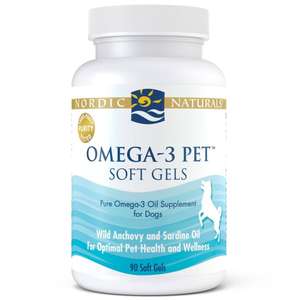 狗狗保健用品推薦：Nordic Naturals Omega-3 Pet Soft Gels for Dogs 軟凝膠90粒 (犬用)