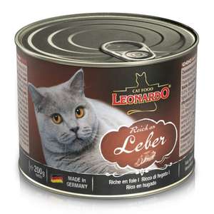 Leonardo 德尼奧 貓罐頭 貓濕糧推薦：Leonardo 天然主食貓罐頭 雞肝配方 200g (LN/CNL200)