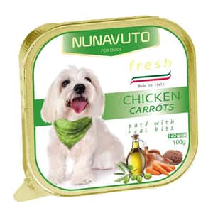 NUNAVUTO 狗罐頭 NUNAVUTO 狗罐頭 鋁製餐盒 雞+菜 100g (NU202772)