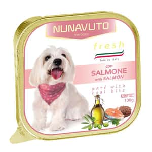 NUNAVUTO 狗罐頭 NUNAVUTO 狗罐頭 鋁製餐盒 三文魚 100g (NU202741)