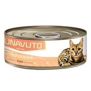 NUNAVUTO 貓罐頭 貓濕糧推薦：NUNAVUTO 貓罐頭 慕斯系列 吞拿魚 60g (NU203212)