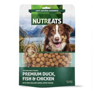 Nutreats 狗零食 Nutreats 狗小食 紐西蘭凍乾鴨肉+雞肉+三文魚 50g (5111050)