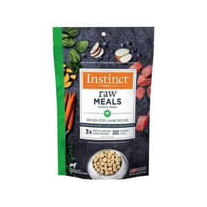 Instinct 本能 狗糧 Instinct 狗糧 無穀物凍乾生肉主食糧 草飼羊 9oz (614227)