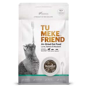 TU MEKE FRIEND 貓糧 TU MEKE FRIEND 貓糧 超級食品風乾貓糧 羊⾁三⽂⿂鯖⿂ 400g (TMF3291)