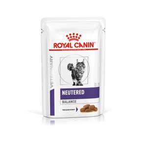 Royal Canin 處方糧 貓罐頭 貓濕糧推薦：Royal Canin 處方糧 法國皇家 貓濕糧 健康管理系列 絕育貓飽足感健康管理袋裝濕糧 NEUTERED BALANCE (肉汁) 85g (3100700) (新包裝)