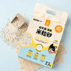 汪喵星球 貓砂 DogCatStar 益生菌消臭 豆腐貓砂 米粒型 7L/2.7kg (GC818) (圖片3)