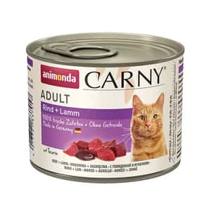 Animonda 貓罐頭 Animonda Carny 無穀物成貓主食罐 牛+羊 200g (90401185)