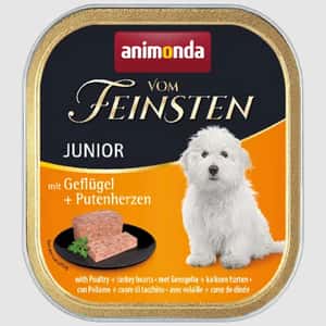 Animonda 狗罐頭 Animonda Vom Feinsten 無穀物幼犬主食罐 家禽+火雞心 150g (90300414)