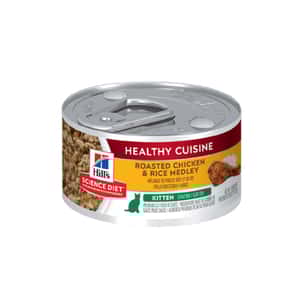 Hills 貓罐頭 Hills 貓罐頭 幼貓雞肉及米健康燉肉配方 2.8oz (10447)