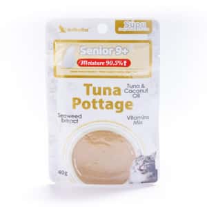 Astkatta 貓罐頭 Astkatta 冰島罐 貓濕糧包 高齡貓配方 吞拿魚湯包 40g (P00123-1)