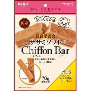 Petio 狗零食 Petio 日本產 狗零食 綜合營養鬆軟芝士+雞柳肉條 70g (90503124)