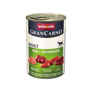 Animonda 狗罐頭 Animonda GranCarno 成犬主食罐 牛肉+鴨心 400g (90302412)