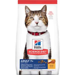 Hills 希爾思 貓糧 貓乾糧推薦：Hills 貓糧 高齡貓配方 Adult 7+ 10kg (10311HG)
