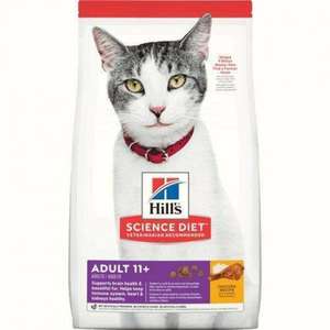 Hills 希爾思 貓糧 貓乾糧推薦：Hills 貓糧 老年貓配方 Adult 11+ 7lb (1463)