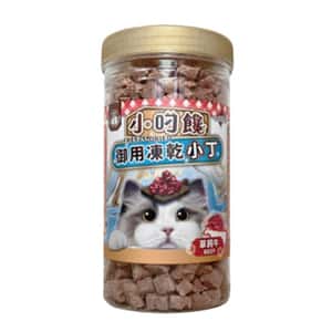 小叼饞 貓零食 小叼饞 貓零食 凍乾零食 草飼牛小丁 150g (9229)
