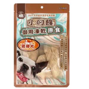 小叼饞 狗零食 小叼饞 狗小食 凍乾零食 雞柳片原食 25g (8901)