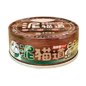 泥貓道 貓罐頭 泥貓道 貓罐頭 副食罐 鮮嫩純雞肉 82g (8024) 