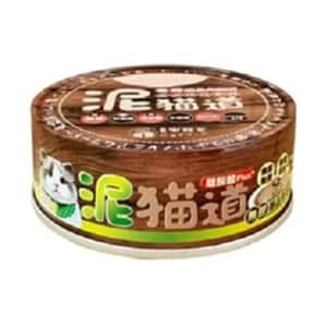 泥貓道 貓罐頭 泥貓道 貓罐頭 副食罐 白身鮪魚+雞肉 82g (8086) 