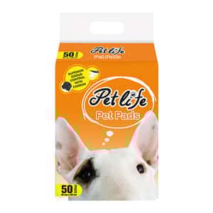 狗尿墊 狗尿片 Pet Life 竹炭寵物尿墊 狗尿墊 狗尿片 [45x60 M碼50枚] (91501717)