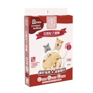 寵物養生堂 貓零食狗零食 寵物養生堂 貓狗小食 鮮食包系列 花膠杞子雞柳 120g (PH001)