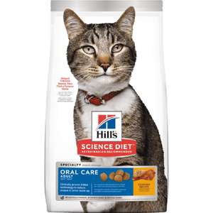 Hills 希爾思 貓糧 貓乾糧推薦：Hills 貓糧 成貓口腔護理專用配方 Adult Oral Care 3.5lb (9288)