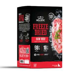 Absolute Holistic 狗糧推薦：Absolute Holistic 狗糧 凍乾營養肉餅 牛肉 360g (AF-8578) 