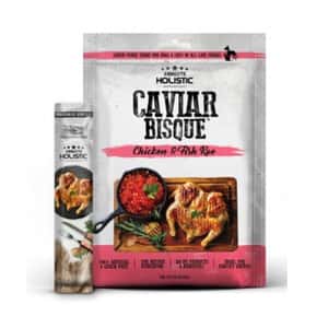 Absolute Holistic 貓零食狗零食 Absolute Holistic 貓狗小食 無穀物濃湯肉泥 雞肉+飛魚子 5支裝 60g (AH-4075)