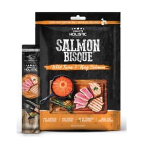 Absolute Holistic 貓零食狗零食 Absolute Holistic 貓狗小食 無穀物濃湯肉泥 吞拿魚+三文魚 5支裝 60g (AH-4037)