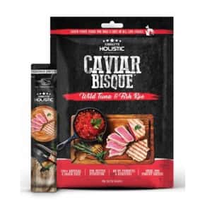 Absolute Holistic Absolute Holistic 貓狗小食 無穀物濃湯肉泥 吞拿魚+飛魚子 5支裝 60g (AH-4044)