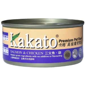 Kakato 貓罐頭 Kakato 罐頭 貓狗罐頭 啫喱系列 三文魚及雞肉 170g (TD0840THK)