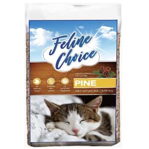 木貓砂 Feline Choice 加拿大天然松木環保貓砂 20lbs (PG202857)