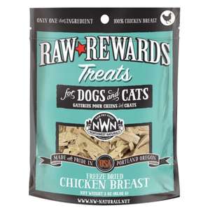 Northwest Naturals 貓零食 寵物零食推薦：Northwest Naturals 凍乾小食 雞胸肉 3oz 85g (貓犬用) (NWTRTCXBR)