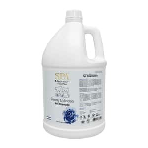 皮膚毛髮護理 清潔美容用品 SPA寵物溫泉 牡丹死海鹽寵物洗毛液 1gal 加侖裝 (P069) (貓犬用)