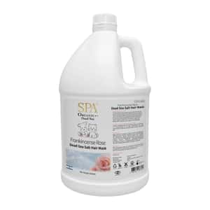皮膚毛髮護理 清潔美容用品 SPA寵物溫泉 乳香玫瑰死海鹽護毛焗油 1gal 加侖裝 (P082) (貓犬用)