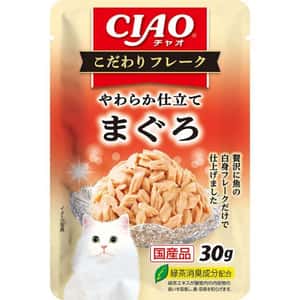 CIAO 貓零食 貓零食 CIAO 貓濕糧 日本 INABA こだわりフレーク 金槍魚味 30g (IC-507)