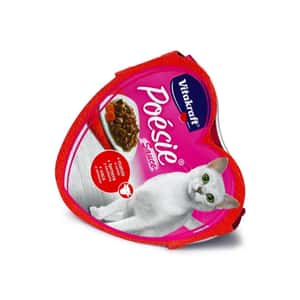 Vitakraft 貓罐頭 Vitakraft 貓濕糧 肉丁系列 牛肉+甘筍貓餐盒 85g (VK70980)